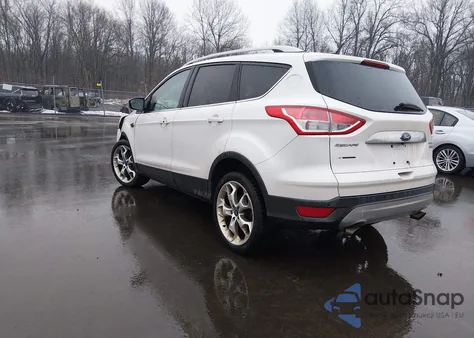 2014 Ford Escape Titanium from USA, damaged, VIN 1FMCU0JX8EUC55956